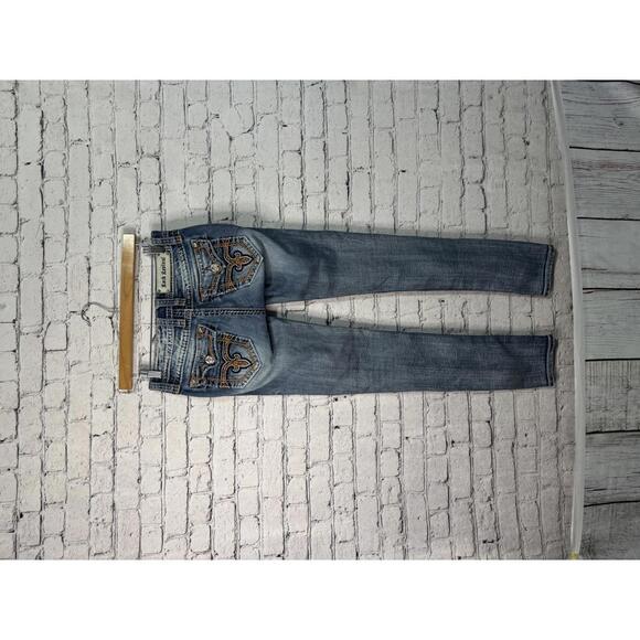 Rock Revival Women's Skinny Jeans Size 28x29 - Picture 7 of 9